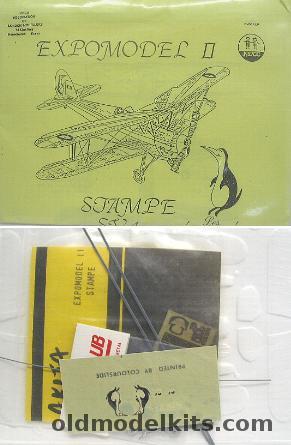Expomodel 1/72 Stampe SV-4 - Les Manchots, EM02 plastic model kit